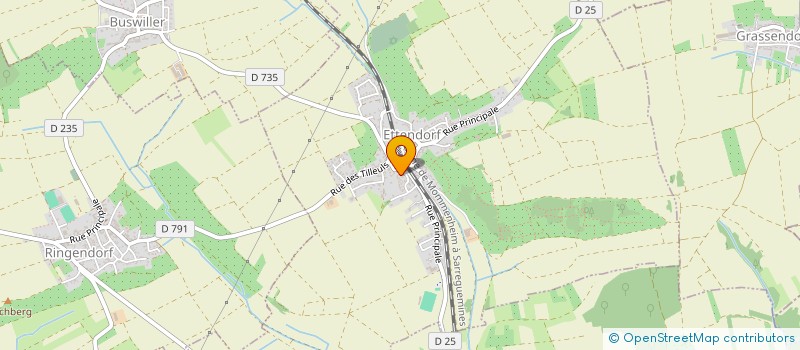 localisation de l'entreprise SCI KITSUNE  ETTENDORF