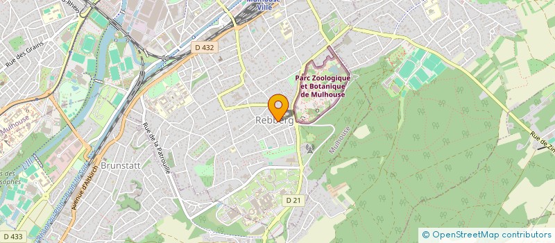 localisation de l'entreprise SCI KIWI  MULHOUSE