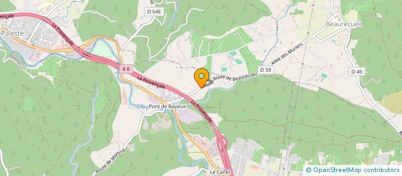 localisation de l'entreprise SCI KIWI  MEYREUIL