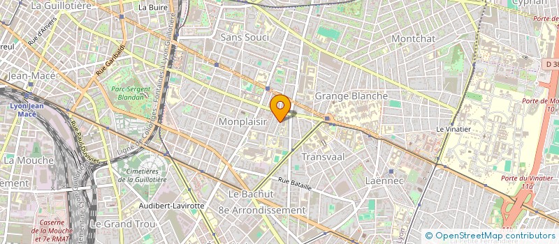 localisation de l'entreprise SCI KIWI  LYON