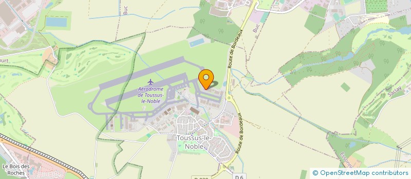 localisation de l'entreprise SCI KIWI  TOUSSUS-LE-NOBLE