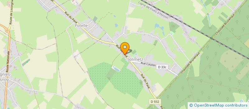 localisation de l'entreprise SCI KIWILOGIS  JOLIMETZ