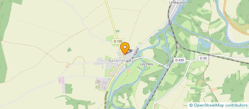 localisation de l'entreprise SCI KIYA  BAZARNES