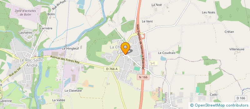 localisation de l'entreprise SCI KIZHIER  VAL D'OUST