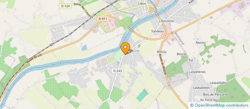 localisation de l'entreprise SCI KJL  SAINT-VITE