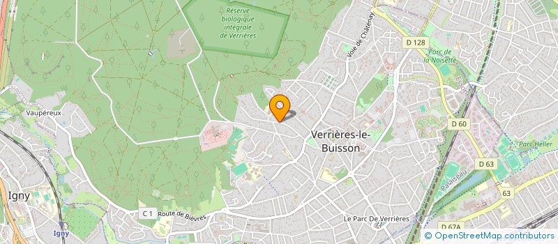 localisation de l'entreprise SCI KJLO à VERRIERES-LE-BUISSON