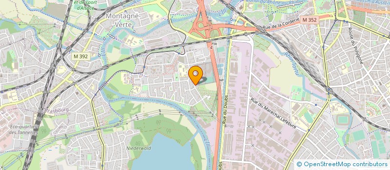 localisation de l'entreprise SCI KJM  BREUSCHWICKERSHEIM