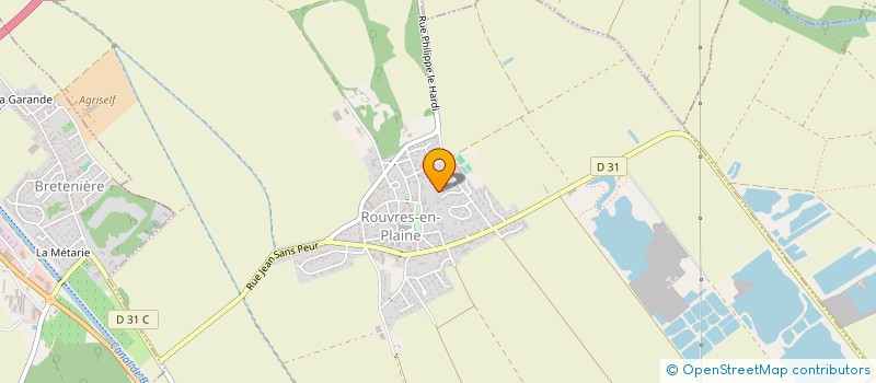 localisation de l'entreprise SCI KKNG  ROUVRES-EN-PLAINE