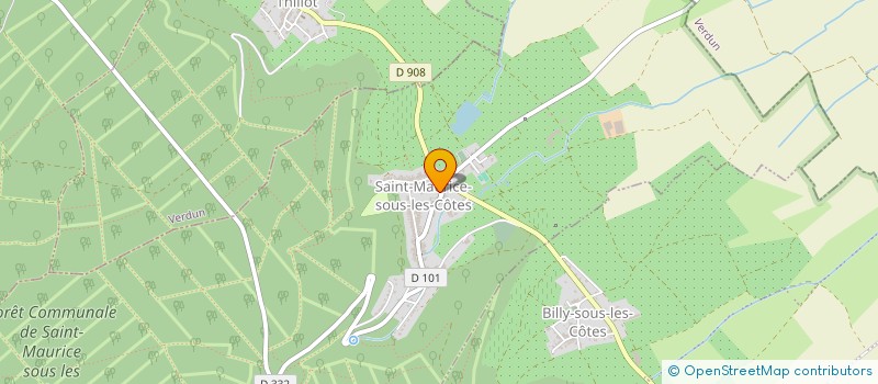 localisation de l'entreprise SCI KL à SAINT-MAURICE-SOUS-LES-COTES