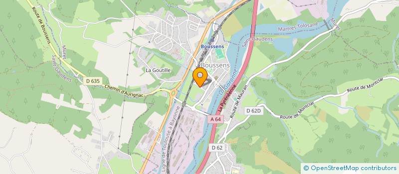 localisation de l'entreprise SCI KL IMMO  BOUSSENS