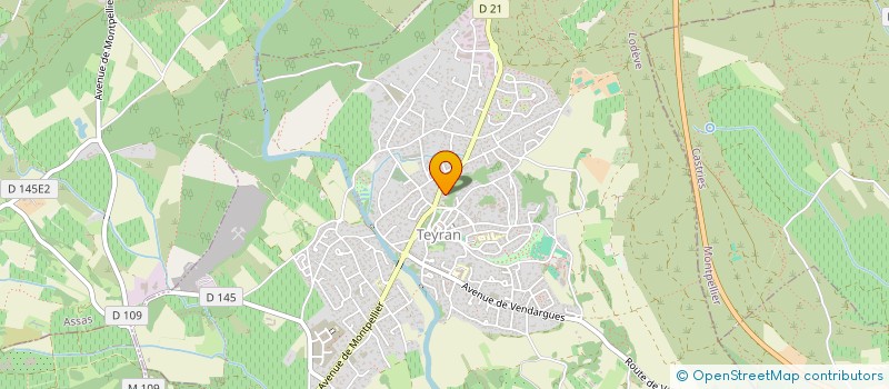 localisation de l'entreprise SCI KL VISION PATRIMOINE  TEYRAN