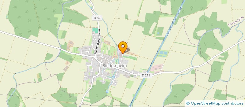 localisation de l'entreprise SCI KLAUSSHEIDE  BINDERNHEIM
