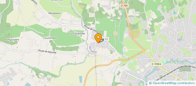 localisation de l'entreprise SCI KLCX à BERGERAC
