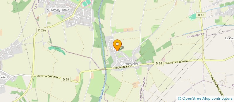 localisation de l'entreprise SCI KLEA PATRIMOINE  TIGNIEU-JAMEYZIEU