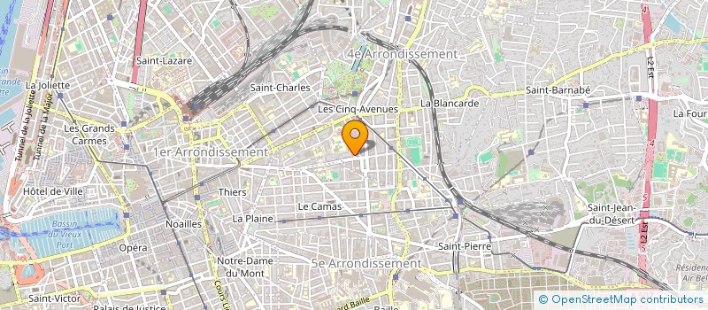 localisation de l'entreprise SCI KLEBER 3 à MARSEILLE