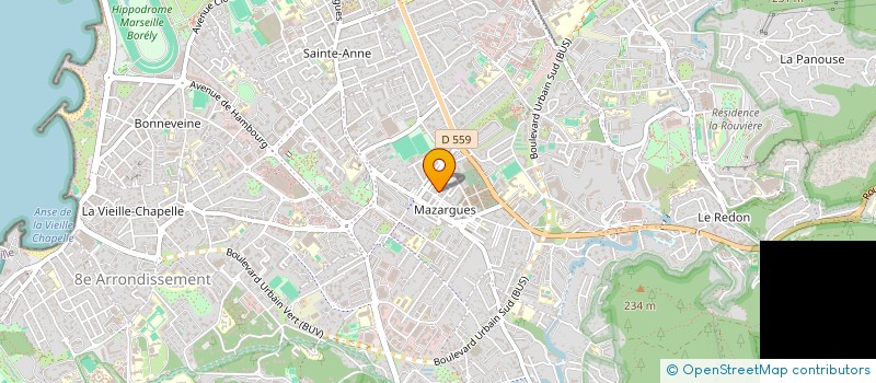 localisation de l'entreprise SCI KLEBER à MARSEILLE