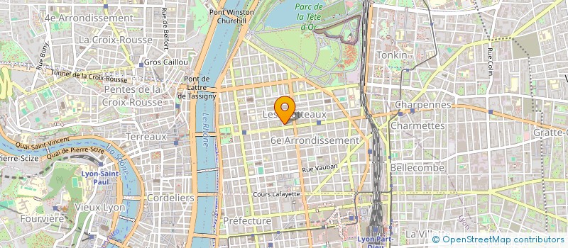 localisation de l'entreprise SCI KLEBER  LYON