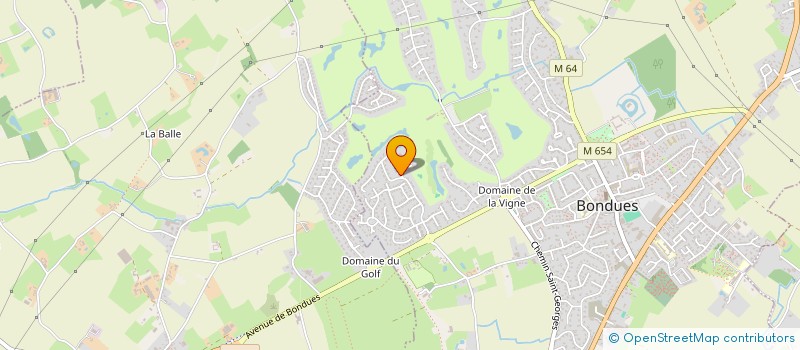 localisation de l'entreprise SCI KLEBER  BONDUES