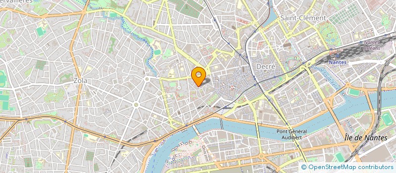 localisation de l'entreprise SCI KLEBER à NANTES