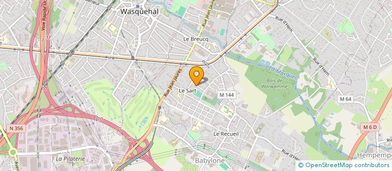 localisation de l'entreprise SCI KLEBER à VILLENEUVE-D'ASCQ