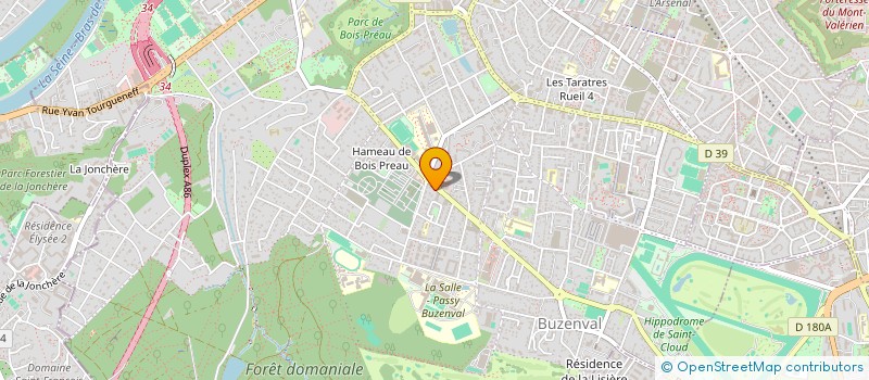 localisation de l'entreprise SCI KLEBER 69 à RUEIL-MALMAISON