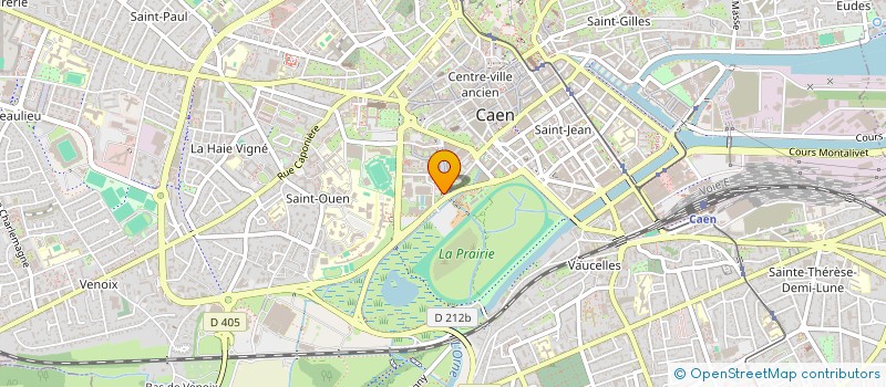 localisation de l'entreprise SCI KLEBER  CAEN