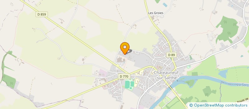 localisation de l'entreprise SCI KLEBER  LES HAUTS-D'ANJOU