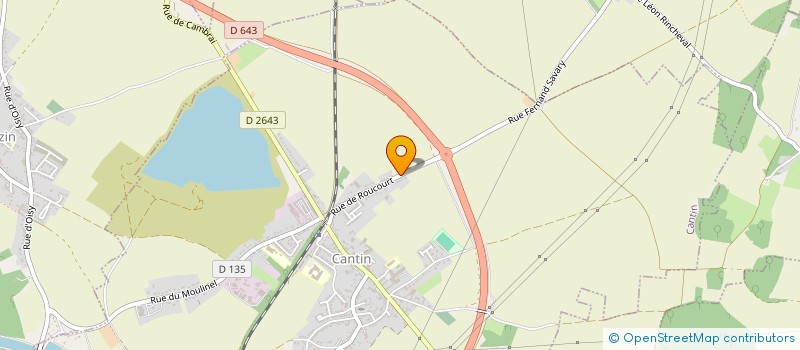 localisation de l'entreprise SCI KLEBER  CANTIN