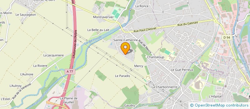 localisation de l'entreprise SCI KLEBER à PANNES