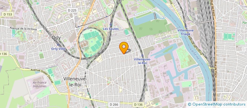 localisation de l'entreprise SCI KLEBER PAINLEVE  VILLENEUVE-LE-ROI