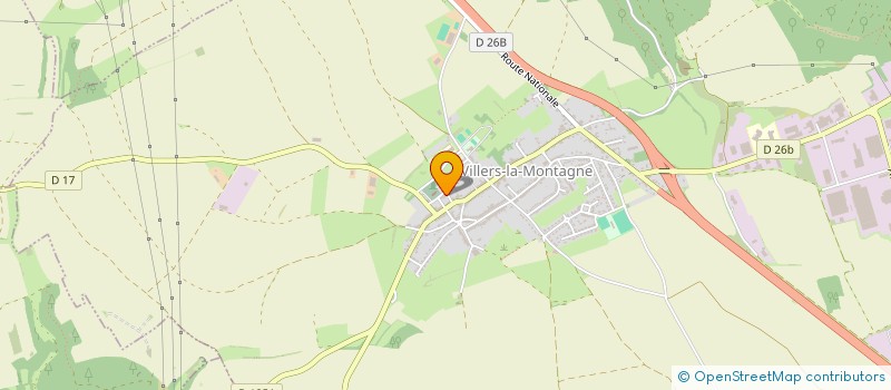 localisation de l'entreprise SCI KLEIN  VILLERS-LA-MONTAGNE