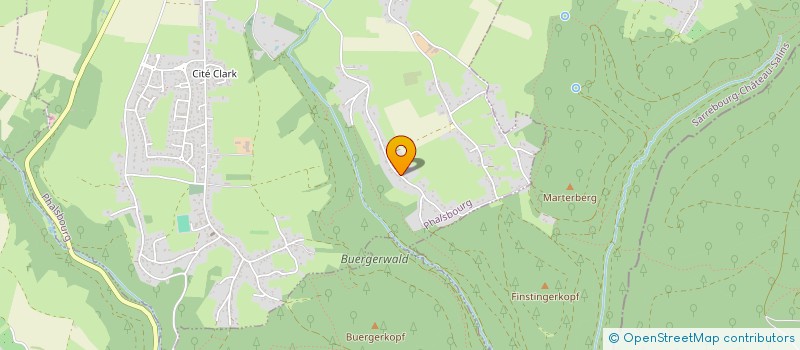 localisation de l'entreprise SCI KLEIN  PHALSBOURG