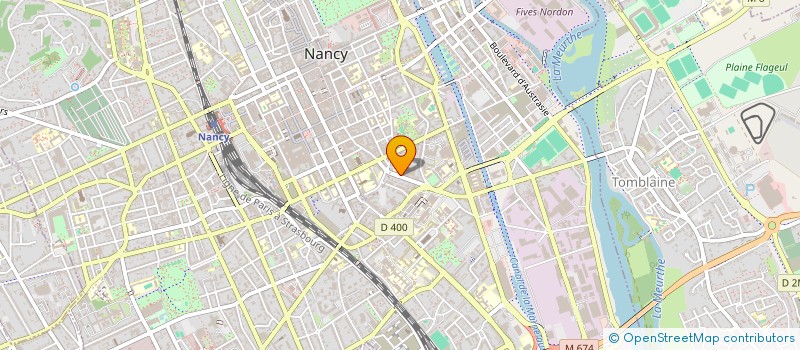 localisation de l'entreprise SCI KLEIN  NANCY