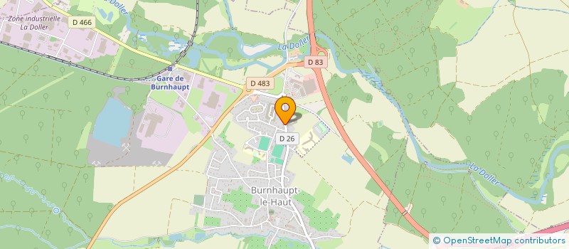 localisation de l'entreprise SCI KLEIN  BURNHAUPT-LE-BAS