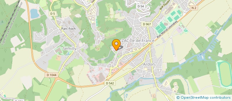 localisation de l'entreprise SCI KLEIN à LAON