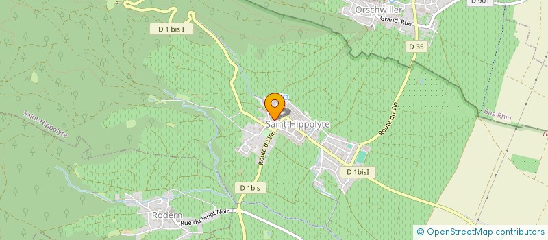 localisation de l'entreprise SCI KLEIN LES ERLEN à SAINT-HIPPOLYTE