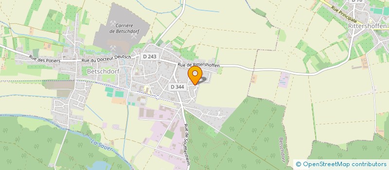 localisation de l'entreprise SCI KLEIN OTT  BETSCHDORF