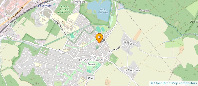 localisation de l'entreprise SCI KLERBERLAND  LE MESNIL-SAINT-DENIS