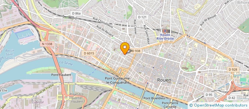 localisation de l'entreprise SCI KLF à ROUEN