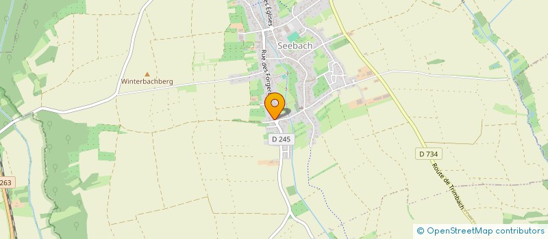 localisation de l'entreprise SCI KLG  SEEBACH