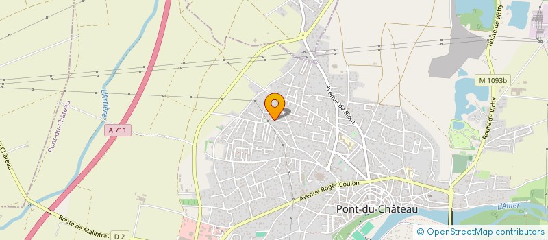 localisation de l'entreprise SCI KLIKEL  PONT-DU-CHATEAU