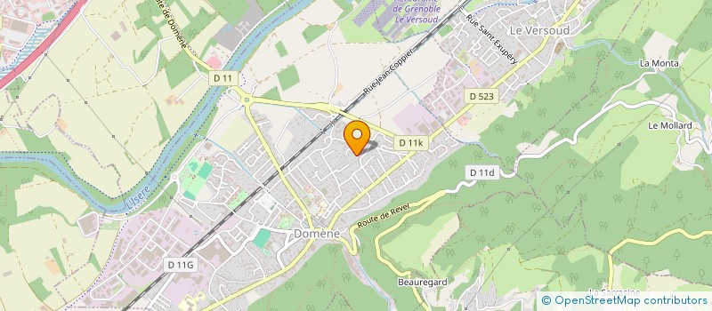 localisation de l'entreprise SCI KLIMA  DOMENE