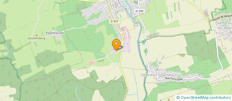 localisation de l'entreprise SCI KLIMO  WRTH