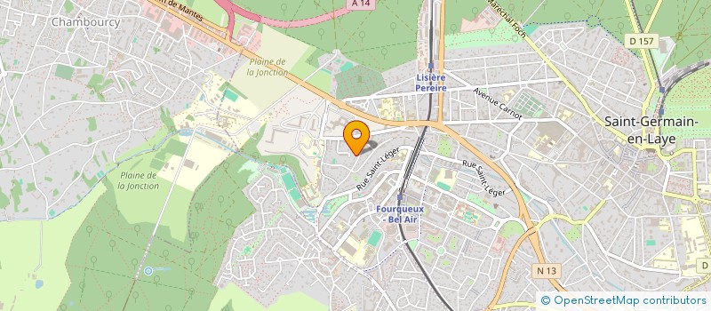 localisation de l'entreprise SCI KLIMTH  SAINT-GERMAIN-EN-LAYE