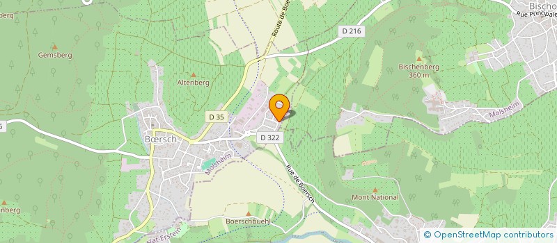 localisation de l'entreprise SCI KLM  BRSCH