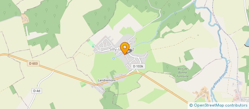 localisation de l'entreprise SCI KLM SILLY  SILLY-SUR-NIED