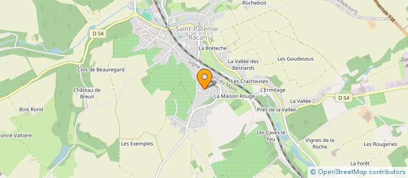 localisation de l'entreprise SCI KLMM  NEUVY-LE-ROI