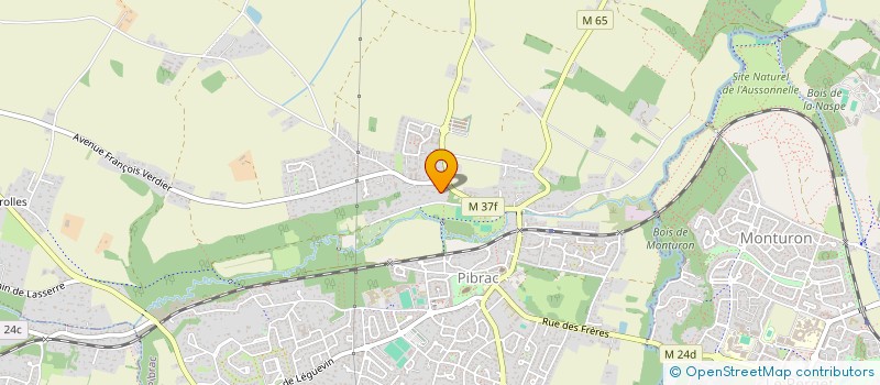 localisation de l'entreprise SCI KLORIANE  PIBRAC