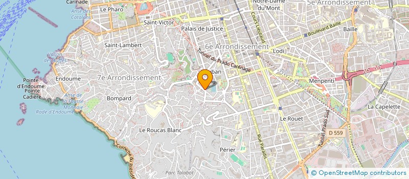 localisation de l'entreprise SCI KLOUVI à MARSEILLE