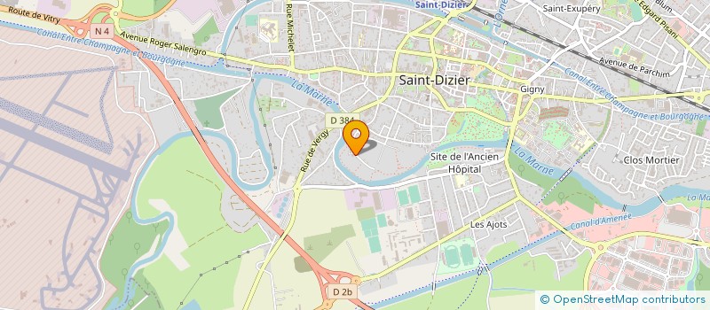 localisation de l'entreprise SCI KLOUX à SAINT-DIZIER
